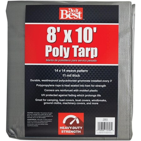 All-Source Heavy Duty Tarp, Silver 725610